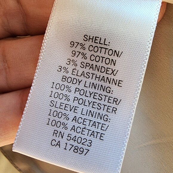 Banana Republic Tan Blazer Size Small - Picture 9 of 15